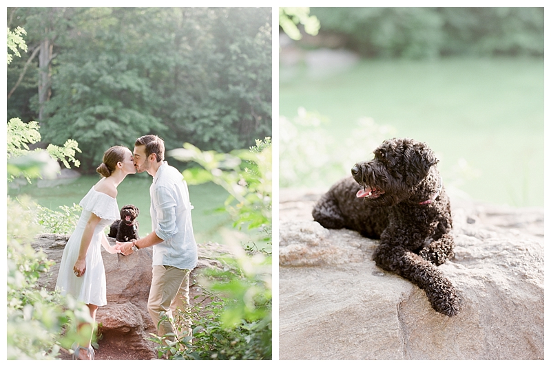 Heather and Mark | NYC Central Park Engagement Session - Julie Paisley
