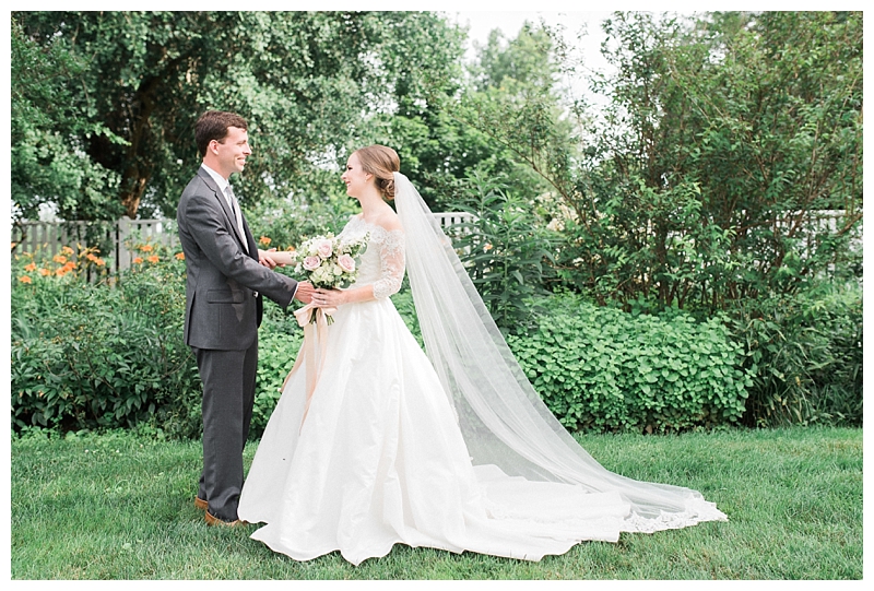 Erica & Evan | A Blush Wedding at the Hermitage | Nashville, TN - Julie ...